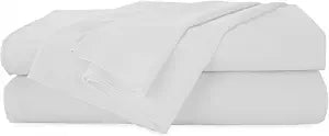 EcoPure Twin Size Sheet Set, White
