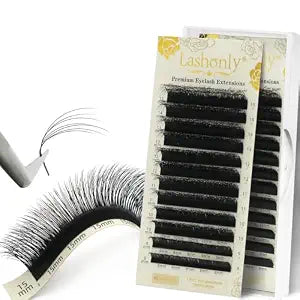 Multi Layers Camellia Eyelash Extensions LC curl 5D Camellia Eyelashes Wholesale Handmade Eyelash Trays 5D Fluffy Lashes Mix Length (0.07LC,MIX))