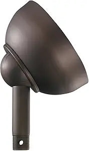 Kichler 337005NI Accessory Slope Adapter, Brushed Nickel, 60-Degree