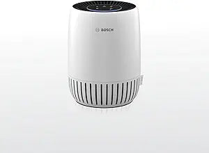 BOSCH Air Purifier for Home, Small Spaces (Covers,500-sq ft), 2-in-1 Filter for Pollen, Smoke, Dust, Dander, Outdoor Pollution, Odors, Air 1000, White