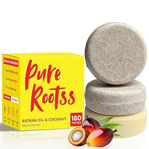 Batana oil Shampoo and Conditioner Bars For Thickening Hair