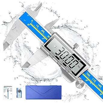 Caliper Measuring Tool Digital Caliper Industrial Quality Precision Electronic Vernier Caliper Inch/Millimeter Measurement Micrometer for Jewelry - Accuracy Ip54 Waterproof Caliper Measure Tool
