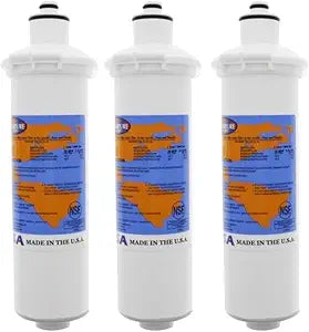 IPW Industries Inc-Omnipure - (E5515) - 10" x 2.5" E-Series 1 Micron Carbon Block Filter 3 Pack
