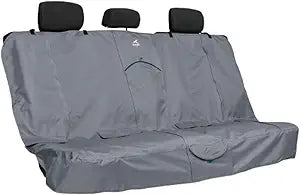 Kurgo Rover Extended Bench Seat Cover for Dogs, Car Bench Seat Covers, Back Seat Cover Protector for Pets, Water Resistant, Contains Seat Anchors, Scratch Proof, 63" Wide for SUVs and Trucks, Charcoal