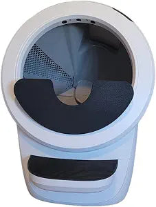 Max Shield for Litter-Robot 4 : Anti-Flicking, One-Piece Design (Black Max Shield)