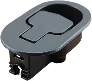 Recliner Handle Replacement - Black Metal, Aluminum - Universal Fit for Most Brands - Includes 1pcs