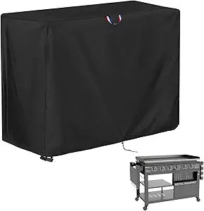 48 Inch Grill Cover for Blackstone Griddle, Outdoor Waterproof Covers for Flat Top Grill, Patio Propane Gas Griddle Cover - 48" L x 26" W x 36" H