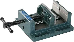 Wilton Low-Profile Drill Press Vise, 4" Jaw Width, 4" Jaw Opening, 1-1/2" Jaw Depth (Model LP4)