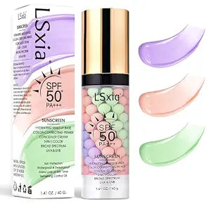 3 In 1 Primer for Face Before Makeup, SPF 50, Sunscreen Isolation Cream