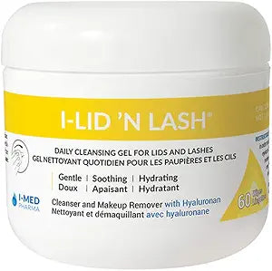 I-Lid 'N Lash | Daily Cleansing Gel for Lids and Lashes (60 Wipes) (I-Lid 'N Lash)
