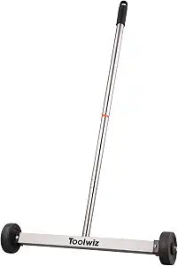 Toolwiz Magnetic Pick Up Sweeper 17-inch Wide, 8.8 Lbs Magnet Pull Force