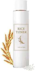 Rice Toner for Face, Rice Hydrating Face Toner for Women & Men, Lightweight Facial Moisturizer Targets Dryness, Dullness, Strengthens Skin Barrier, for Sensitive & Combination Skin