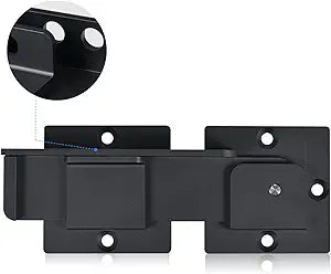 7.5" Flip Gate Latch Lock with Padlock Holes 1Pack, 4mm Heavy Duty Aluminum Alloy Door Latch for Outdoor Wooden Fence, Swing and Sliding Open Gate, Double Gate, Barn Door, Shed, Vinyl Fence