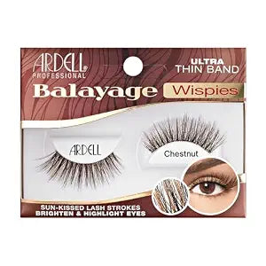 Ardell Balayage Wispies Chestnut False Eyelashes, 1 Pair