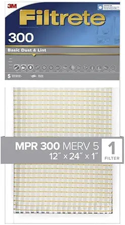 AIR FILTER 12X24X1"