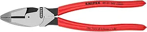 KNIPEX Tools 09 01 240 SBA High Leverage Lineman's Pliers, 9.5-Inch