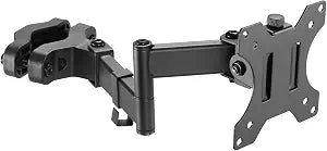 Pole Mount Monitor Arm for 17-32" Screens,17.6 lbs, VESA 75/100mm
