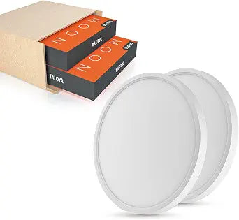 TALOYA 2 Pack 12 Inch LED Flush Mount Ceiling Light Fixture,20W 5CCT