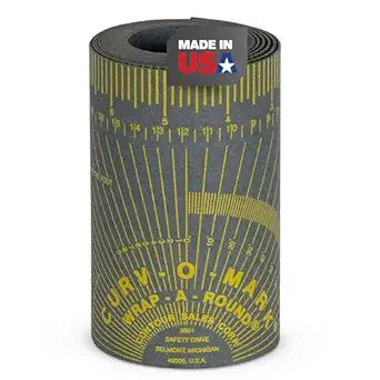 Jackson Safety Pipe Measuring Tool - Wrap-A-Round Tape Pipe Fitting Tool (Multiple Sizes and Heat Ratings)