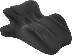 Multifunctional Pillow, Featuring Breathable Memory Foam Waist Support, Large Size with high Resilience, Provides Comprehensive Support (Black)