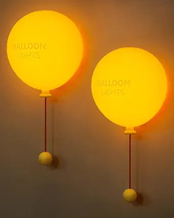 Fuloon Balloon Wall Light, Hallway Night Light, 2 Pack