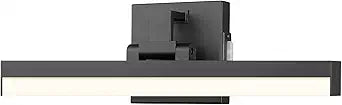 Z-Lite 1009-18W-MB-LED Liam Vanity, 1-Light 20 Watts, Matte Black