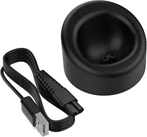 Replacement Charger for MANSCAPED Trimmer 2.0/3.0 with AC Adapter, Charging Stand Base for MANSCAPED The Lawn Mower 3.0/2.0 /Weed Whacker Electric Groin Hair Trimmer