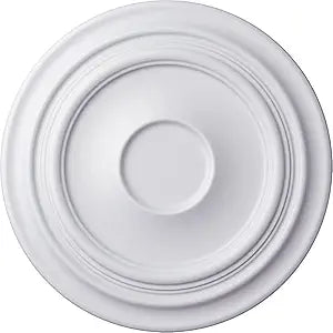 24 3/8"OD x 1 1/2"P Traditional Ceiling Medallion (Fits Canopies up to 5 1/2")