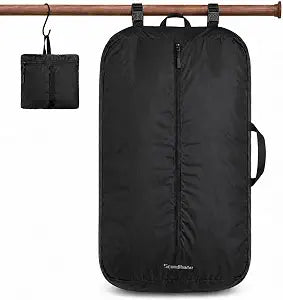 Travel Laundry Bag, 40L Foldable Dirty Clothes Bag with Two-Way Opening