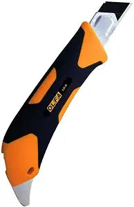 OLFA 1072198 LA-X 18mm Fiberglass Rubber Grip Heavy-Duty Utility Knife(New Version)