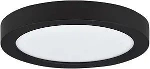 7-3/8-Inch Wide Single LED Ceiling Fan Light Kit, Oil Rubbed Bronze