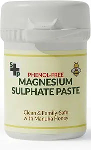 S+P, Magnesium Sulphate Paste with 525+MGO Manuka Honey. Phenol-Free, Made with only 3 Clean Ingredients