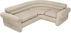 Intex Inflatable Corner Living Room Neutral Sectional Sofa | 68575EP