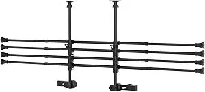 Universal Pet Barrier for All Vehicles, Car Safety Gate Pet Partition for Car, SUV, Truck, Trunk Guard for Dogs, Adjustable 12-20 x 31-57 inch, No Reassembly Pet Divider