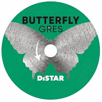 Butterfly 2" Diamond Tile Cutting Wheel for Dremel & Rotary Tools  0.6mm Solid Diamond Layer, Ultra-Thin 1.2mm Wet Cut Disc for Porcelain, Ceramic & Mosaic | Low Chipping