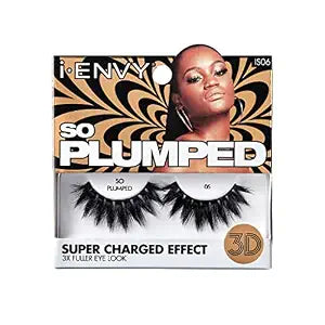 iï¿½ï¿½ï¿½ENVY So Plumped False Eyelashes Super Charged Effect 3D False Lashes 1 Pack (St
