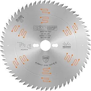 CMT 285.660.10M Orange Chrome Heavy-Duty Crosscut Blade 10" x T60 ATB