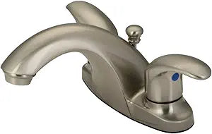 Kingston Brass KB7648LL Legacy 4" Centerset Lavatory Faucet, 4-3/4", Brushed Nickel