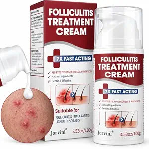 Folliculitis Cream with 5% Benzoyl Peroxide, 3.53 Fl Oz