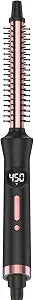 Curling Iron, Curling Brush for Bangs and Short Hair(Black, 1/2 inch)