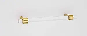 Alno A860-8-PB Contemporary Acrylic 8 Inch Center to Center Bar Cabinet Pull