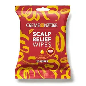 Creme of Nature Argan Oil from Morrocco Scalp Relief Wipes, 20 ct