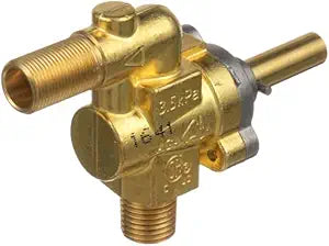 HOB-00-710121 Burner Valve 1/4 MPT X 1/2-27 | Exact Fit Replacement for Hobart 00-710121 | SHARPTEK.COM Parts | 180-Day Warranty
