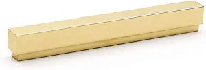 Alno A460-6-PB/NL Simplicity 6 Inch Center to Center Rectangular Cabinet Pull