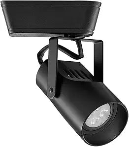 WAC Lighting, HT-007 Low Voltage Track Head with 8W LED Bulb in Black for J Track