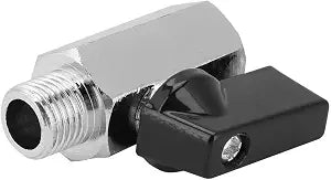 Bewinner Water Cooling Valve, G1/4 Threads Cooling Valves with Handle Design Water Ball Valve for Computer Water Cooling System