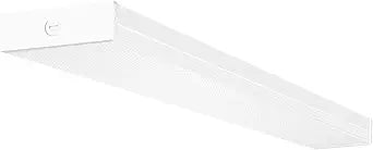 hykolity 4FT 5.7" W LED Wraparound Light with 40W 4400LM 4000K, Hardwired