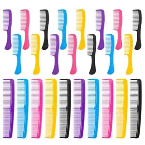 30 Pack Bulk Hair Brush Set, Individually Wrapped Detangling Brushes for Wet & Dry Hair, Disposable Fine Wide Hair Combs for Women Men Travel Hotel Shelter Charity Supplies 5 Colors