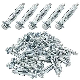 30 Pcs M4 x 32mm Bolt, Hollow Drive Wall Anchor Screw