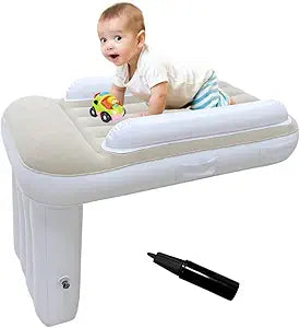 Toddler Airplane Bed Travel Essentials Portable Kids Beds Airplane with Air Pump - Inflatable Baby Airplane Bed Fits Most Seats for Plane Car